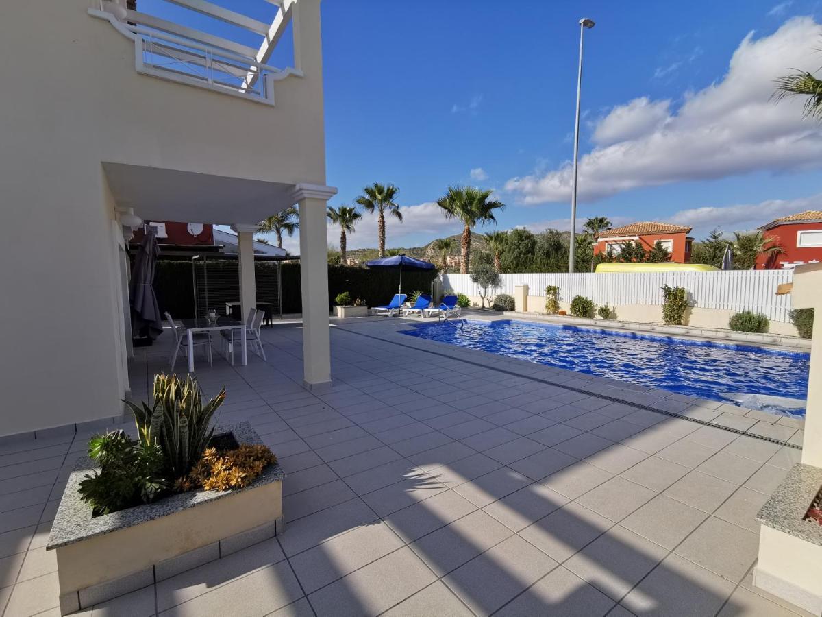 Villa De Lujo Con Piscina Privada, Jacuzzi Y Barbacoa Murcia Exteriör bild